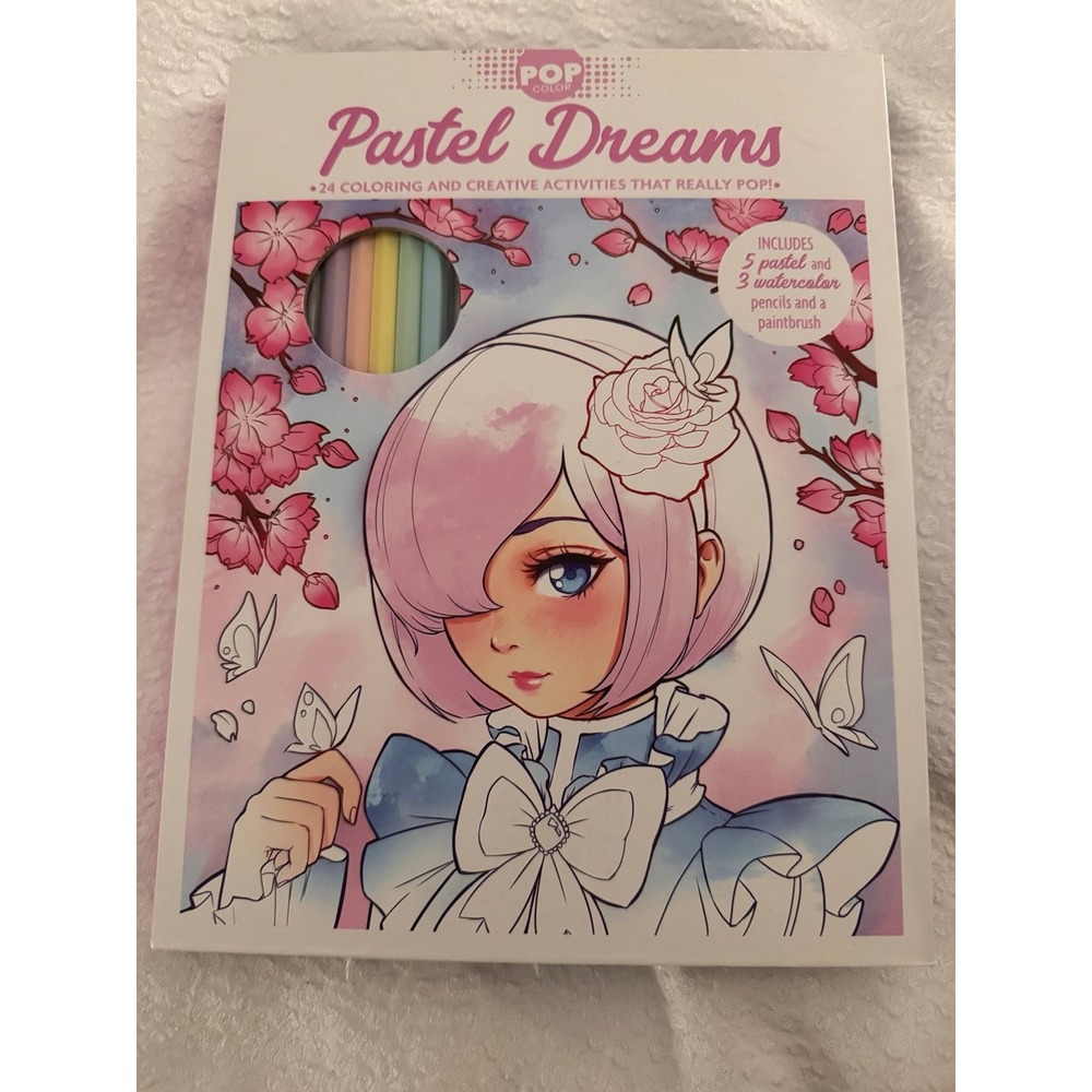 Pastel Dreams Art Kit Water Color Brand New RARE Find!